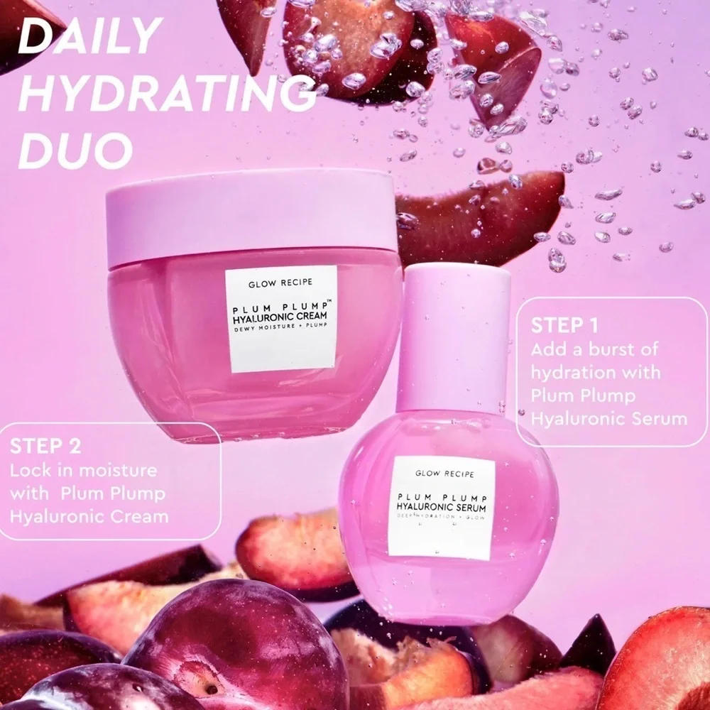 Glow Recipe BUNDLE Plum Plump Deep Hydration Kit & Best of Glow Hues New in Box